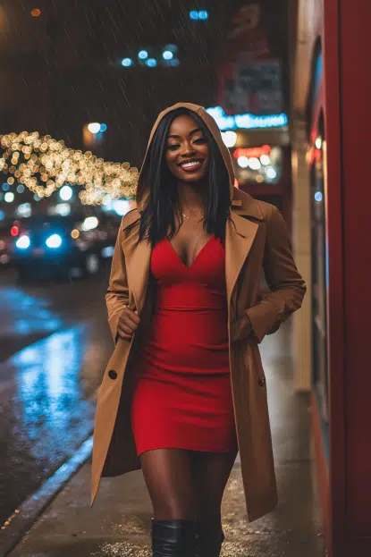 Rainy date outfit ideas